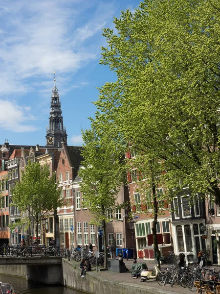 De Nederlandse stad amsterdam — Stockfoto