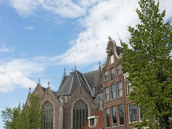 Nizozemské město amsterdam — Stock fotografie