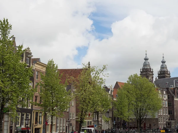 The dutch City amsterdam — Stock Photo, Image