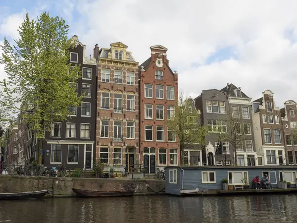 Amsterdam in the netherlands — Stock Photo, Image