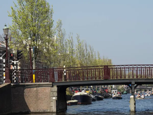 Amsterdam in Nederland — Stockfoto