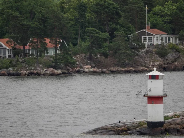 La ville de Stockholm en Suède — Photo