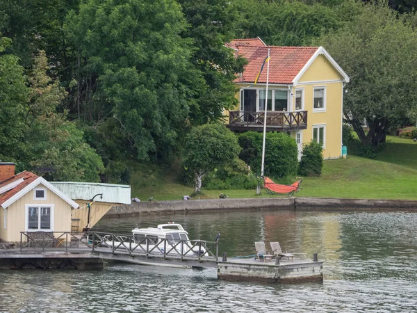 İsveç 'teki Stockholm şehri. — Stok fotoğraf