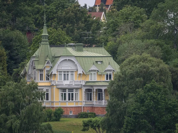 La ciudad de stockholm en Suecia — Foto de Stock