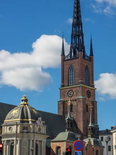 The city of Stockholm in sweden — Stock Photo, Image