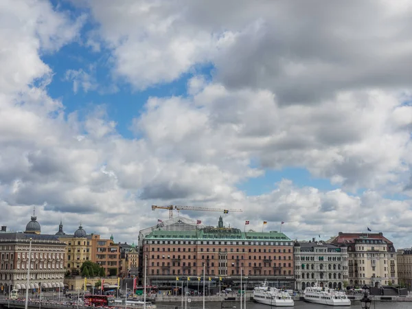 Miasto Sztokholm w Szwecji — Zdjęcie stockowe