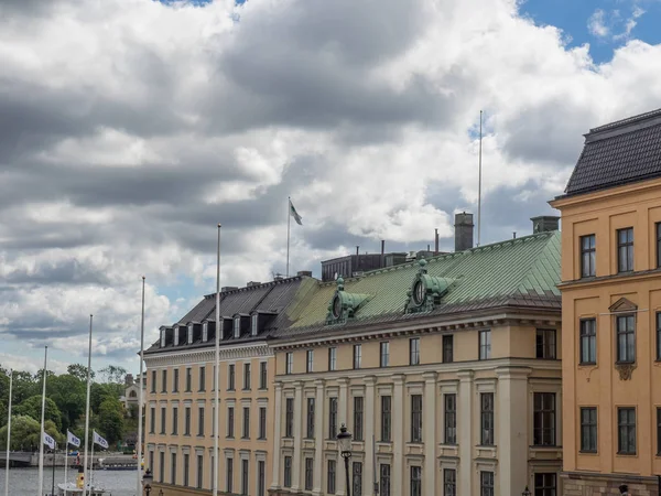 Die stadt stockholm in schweden — Stockfoto