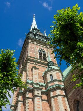 İsveç 'teki Stockholm şehri.