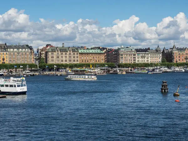 Die stadt stockholm in schweden — Stockfoto