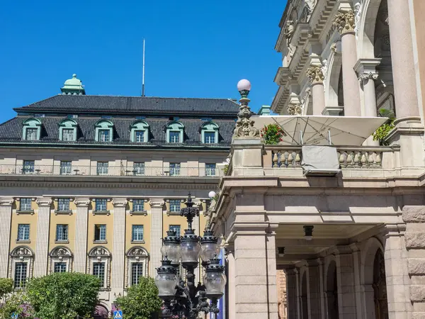 Die stadt stockholm in schweden — Stockfoto