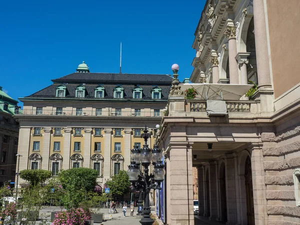 Die stadt stockholm in schweden — Stockfoto