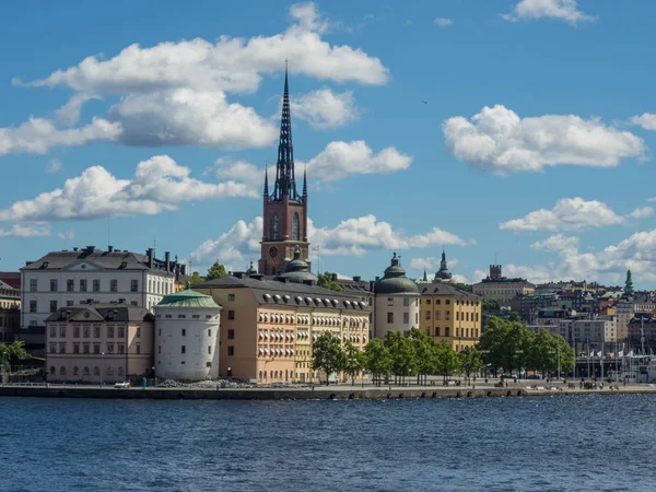 The city of Stockholm in sweden — Stock Photo, Image