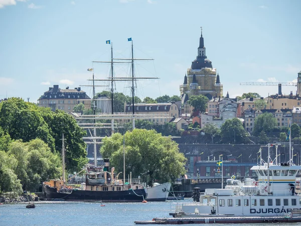 La città di Stoccolma in Svezia — Foto Stock