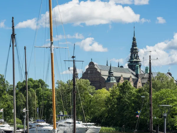 La città di Stoccolma in Svezia — Foto Stock