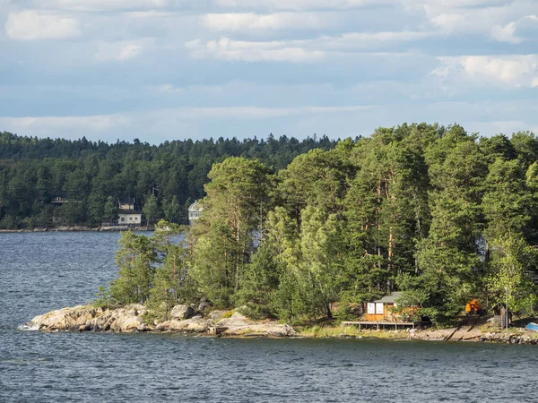 A cidade de stockholm na Suécia — Fotografia de Stock