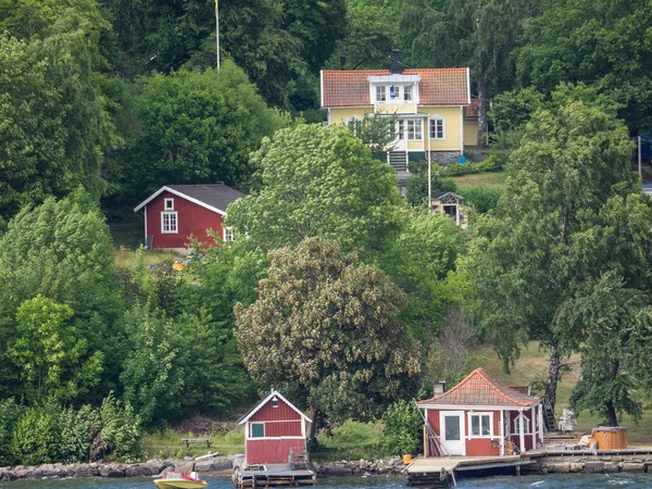 Η πόλη της stockholm στη Σουηδία — Φωτογραφία Αρχείου