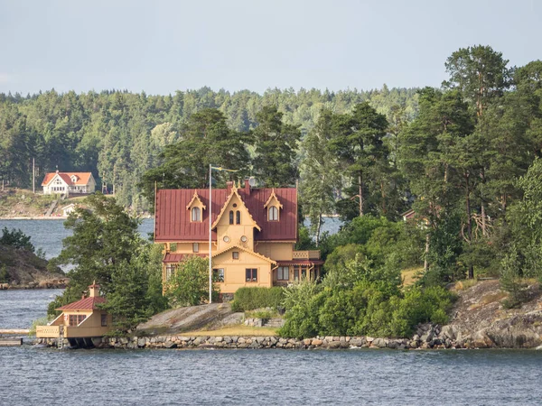 A cidade de stockholm na Suécia — Fotografia de Stock