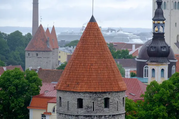 The city of tallin in estonia — Stock Photo, Image