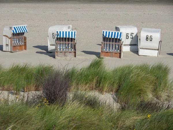 Den ön spiekeroog — Stockfoto