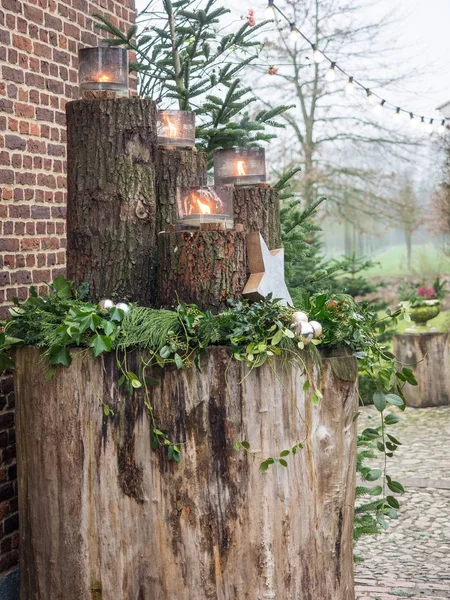 Christmas Time Farm Germany — Stock Photo, Image