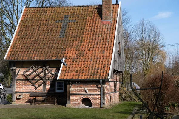 Oud Huis Het Duitse Münsterland — Stockfoto