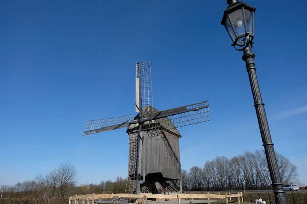 Ανεμομυλοσ Γερμανικό Muensterland — Φωτογραφία Αρχείου