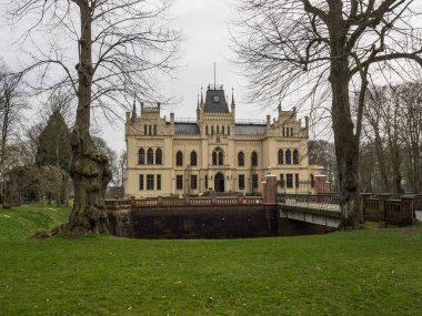 Kale ve kilise Alman şehir leer