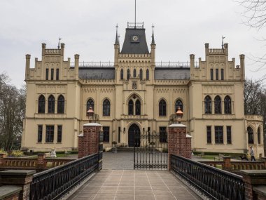 Kale ve kilise Alman şehir leer