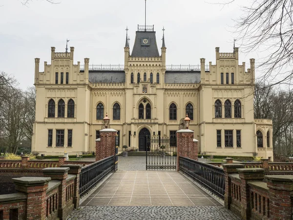 Kasteel Kerk Duitse Stad Leer — Stockfoto