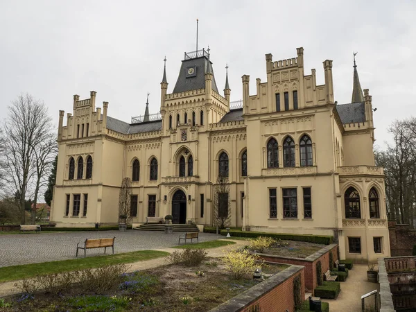 Das Schloss Evenburg Leer Und Die Leda — Stockfoto