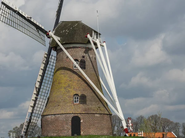 Frühlingszeit Den Niederlanden — Stockfoto