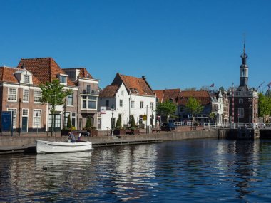 Hollanda 'daki Alkmaar şehri.