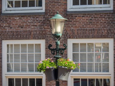 Hollanda 'daki Alkmaar şehri.