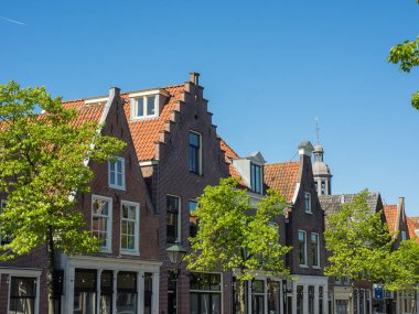 Hollanda 'daki Alkmaar şehri.