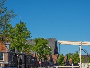 Hollanda 'daki Alkmaar şehri.