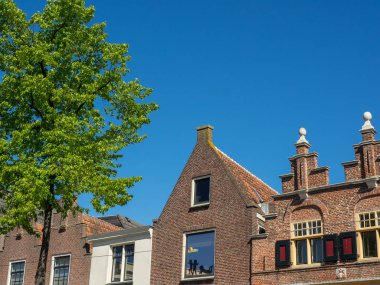 Hollanda 'daki Alkmaar şehri.