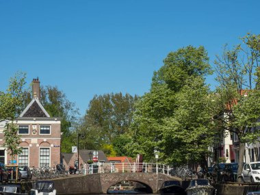 Hollanda 'daki Alkmaar şehri.