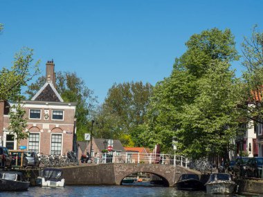 Hollanda 'daki Alkmaar şehri.