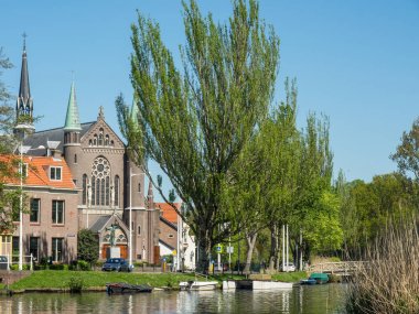 Hollanda 'daki Alkmaar şehri.