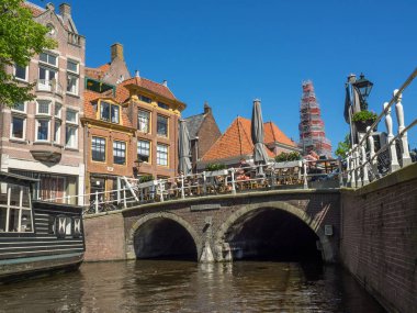 Hollanda 'daki Alkmaar şehri.