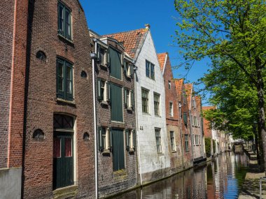 Hollanda 'daki Alkmaar şehri.