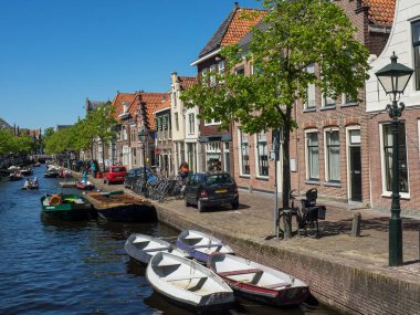 Hollanda 'daki Alkmaar şehri.