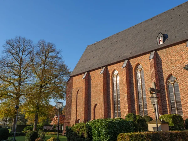 Kyrkan Klostret Burlo Tyskland — Stockfoto