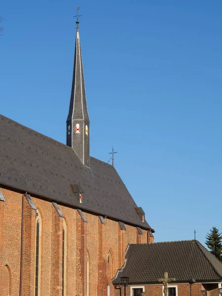 Kościół Klasztoru Burlo Niemczech — Zdjęcie stockowe