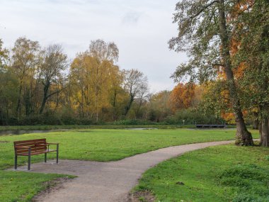 Almanya 'da bir şatoda sonbahar