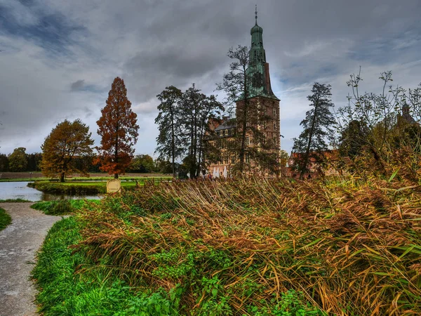 Podzim Hradě Německu — Stock fotografie