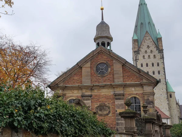 Miasto Paderborn Niemczech — Zdjęcie stockowe