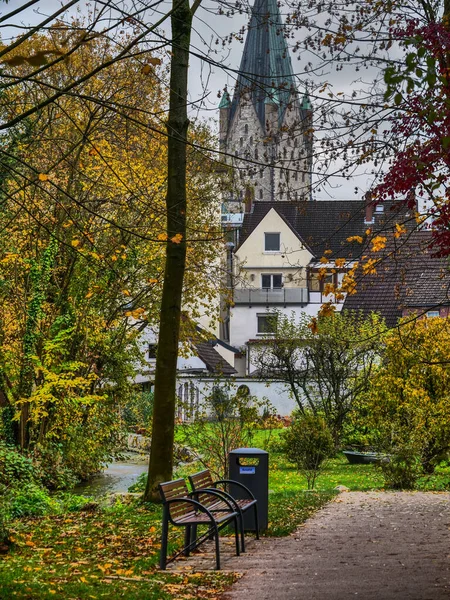 Miasto Paderborn Niemczech — Zdjęcie stockowe