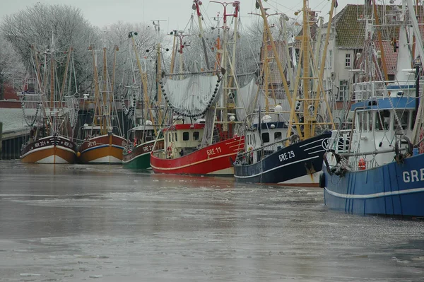 Winterzeit Ostfriesland Und Der Nordsee — Stockfoto