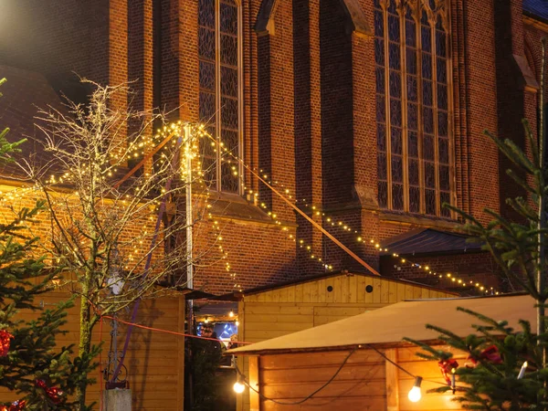 Weihnachtsmarkt Münsterland — Stockfoto